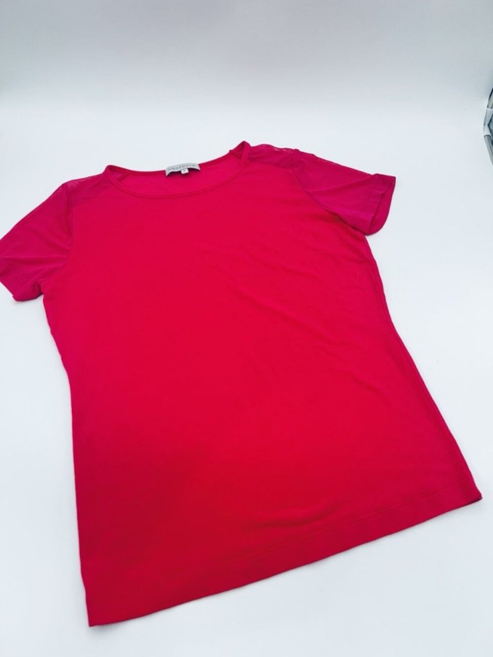 Anatomie Melissa Tee Bundle 3 Small Navy Black Hot Pink Mesh Sleeve Travel Tops - Picture 10 of 11